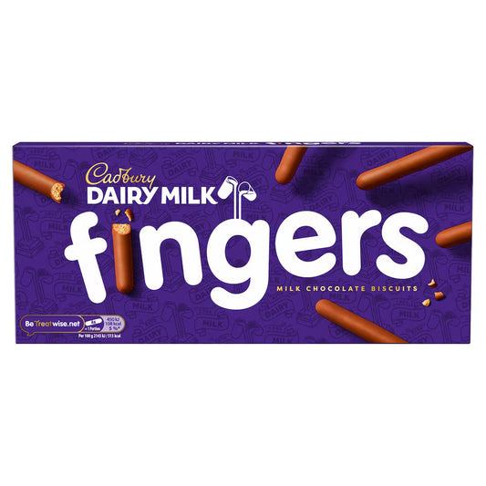 Cadbury Chocolate Fingers (189g Box)