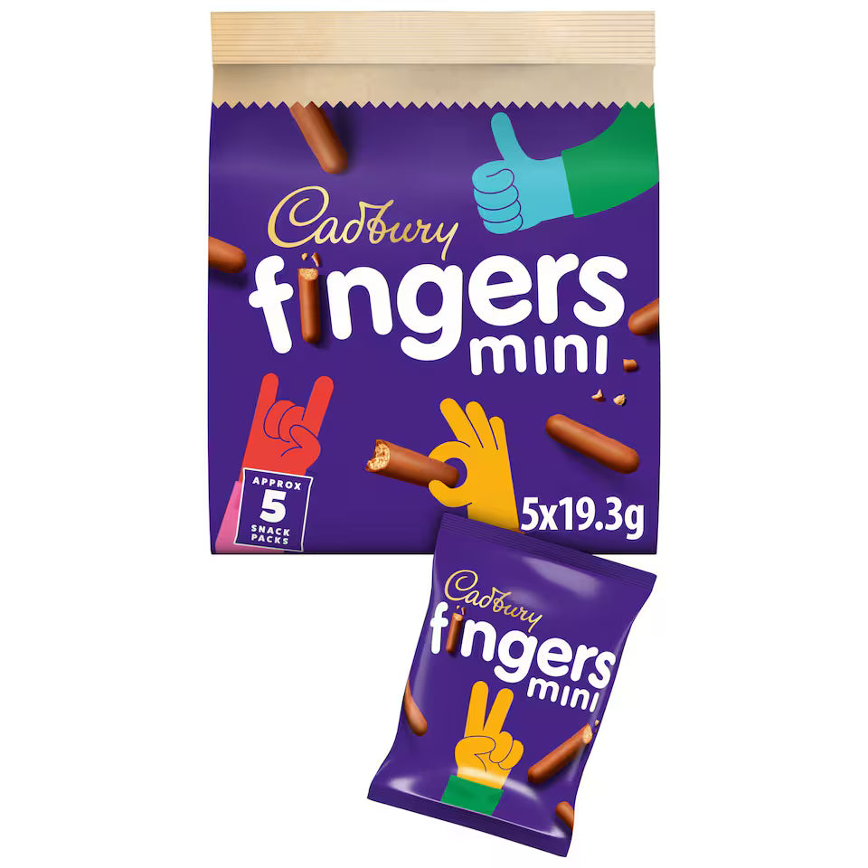 Cadbury Mini Fingers – 5 Pack