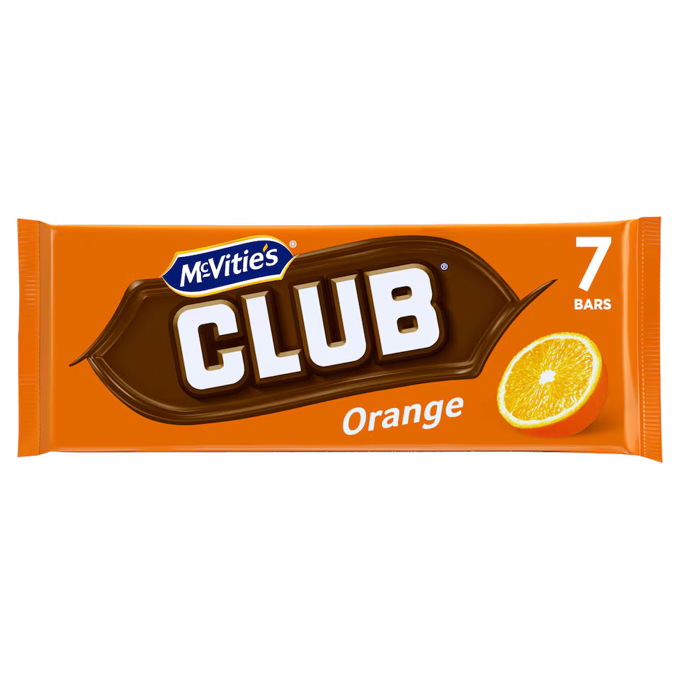 Club Orange – McVitie’s (7 Pack)
