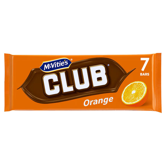 Club Orange – McVitie’s (7 Pack)