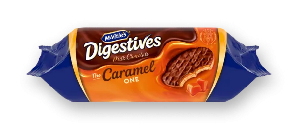 McVitie’s Digestives Caramel (250g Pack)