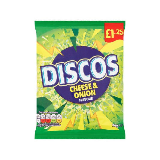 Discos Cheese & Onion (25.5g Bag)