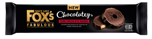 Fox’s Fabulous Dark Chocolate Rounds (130g Pack)