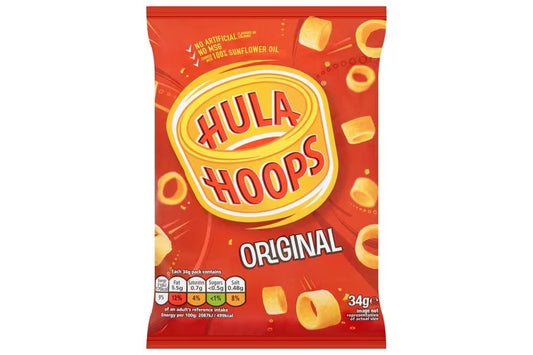 Hula Hoops Ready Salted (34g Bag)