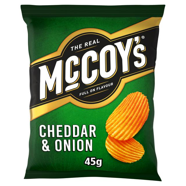 McCoy’s Cheese & Onion Crisps (45g Bag)