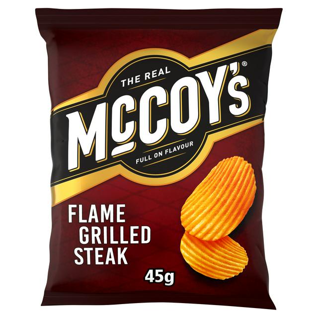 McCoy’s Flame Grilled Steak Crisps (45g Bag)