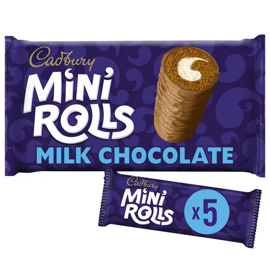 Cadbury Mini Rolls – Chocolate (150g / 5 Pack)
