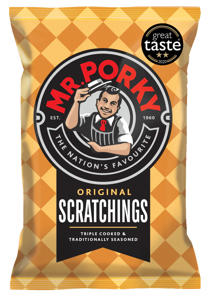 Mr. Porky Pork Scratchings (40g Bag)