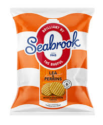 Seabrook Lea & Perrins Worcestershire Sauce Crisps (25g)