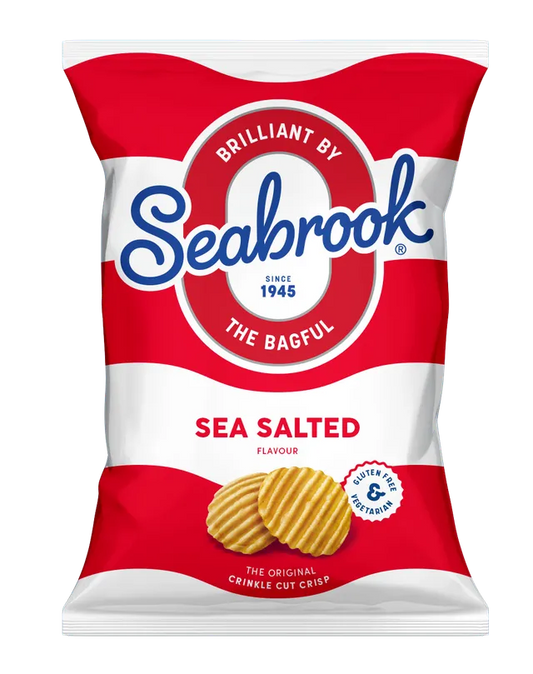 Seabrook Sea Salted Crisps (25g)