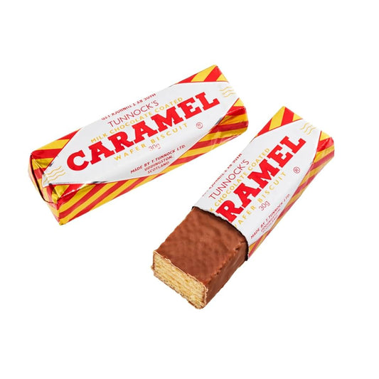Tunnock’s Caramel Logs (4 x 30g = 120g)