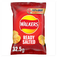 Walkers Ready Salted Crisps (32.5g)