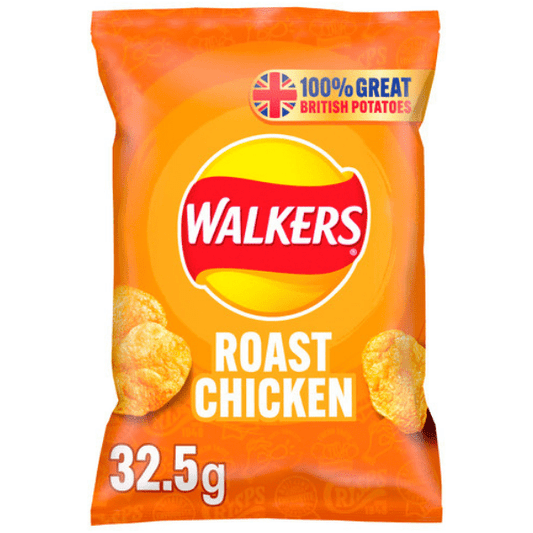 Walkers Roast Chicken Crisps (32.5g)