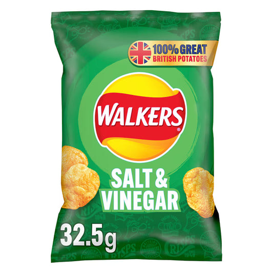 Walkers Salt & Vinegar Crisps (32.5g)